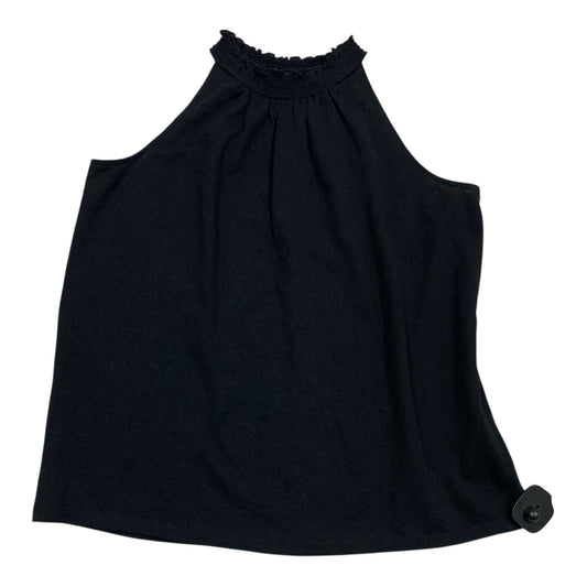Top Sleeveless By Loft In Black, Size:Xs
