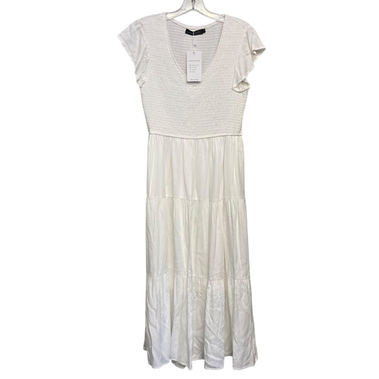 Dress Casual Midi By Merokeety In White, Size:M