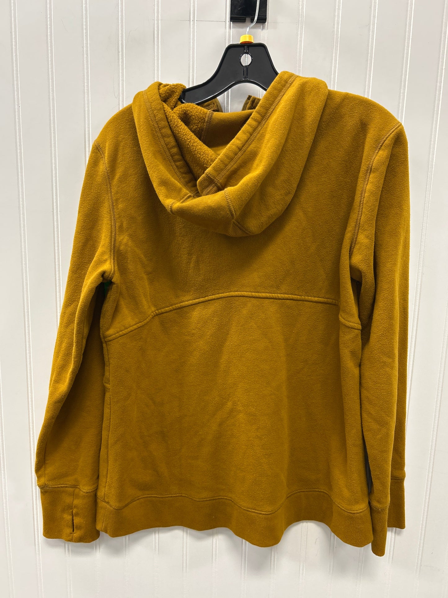 Sweatshirt Hoodie By Tek Gear In Yellow, Size:M