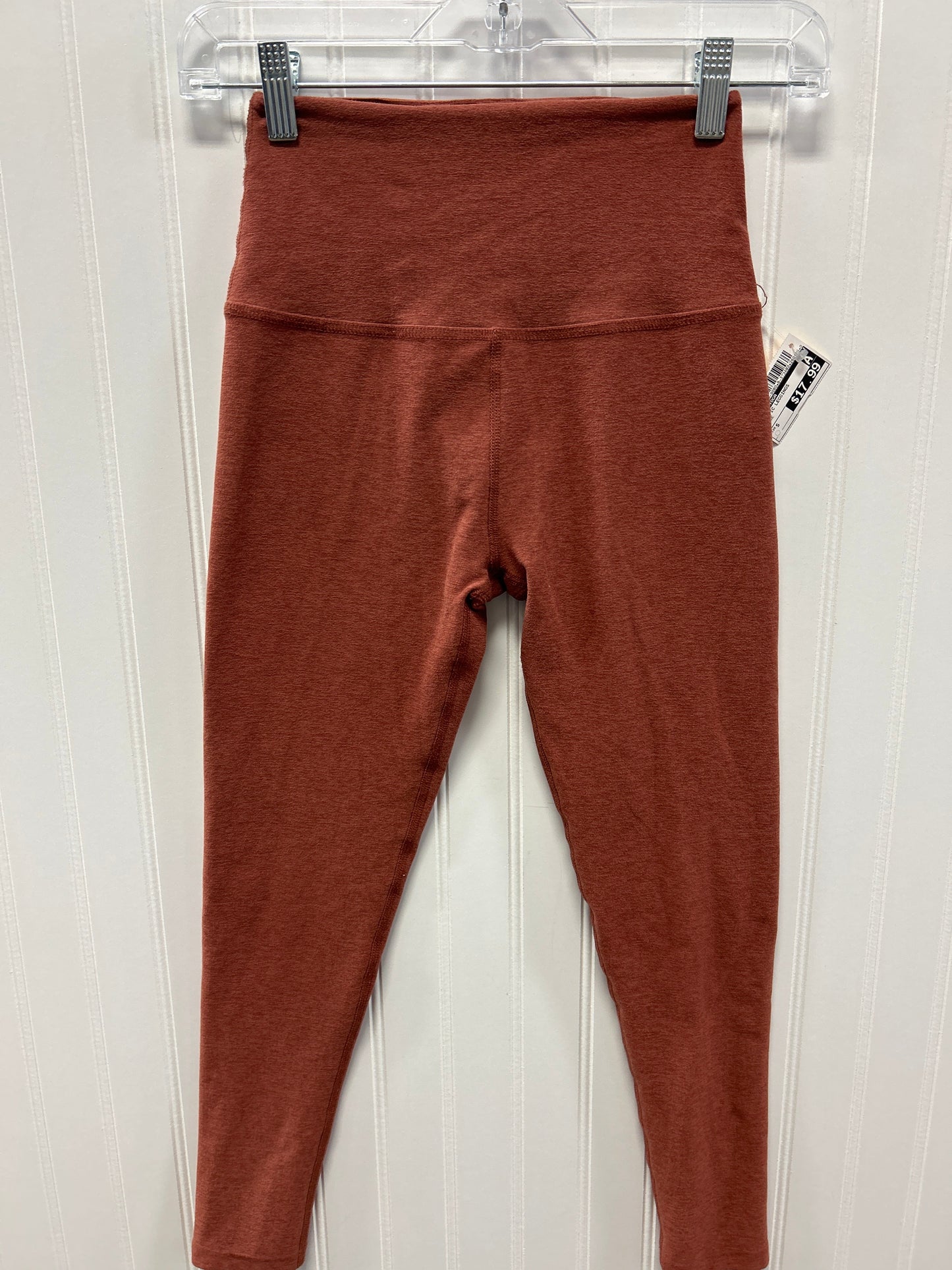 Athletic Leggings By Beyond Yoga In Orange, Size:S