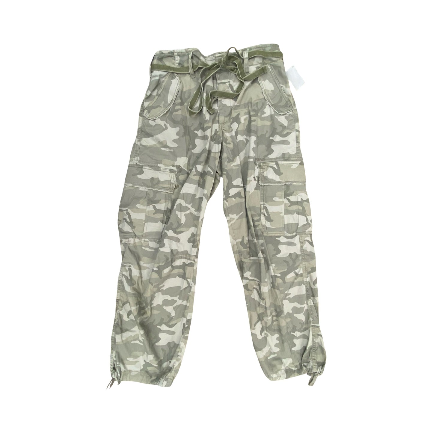 Pants Cargo & Utility By Abercrombie And Fitch In Camouflage Print, Size:4