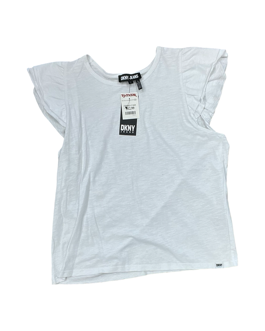 Top Ss By Dkny In White, Size:L
