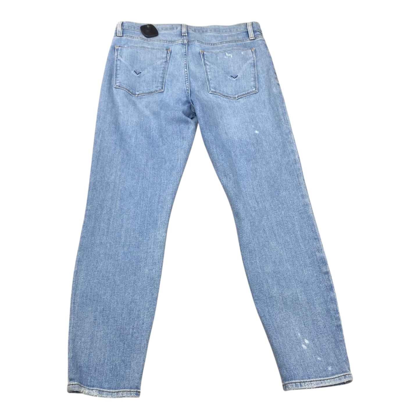 Jeans Skinny By Hudson In Blue Denim, Size:8