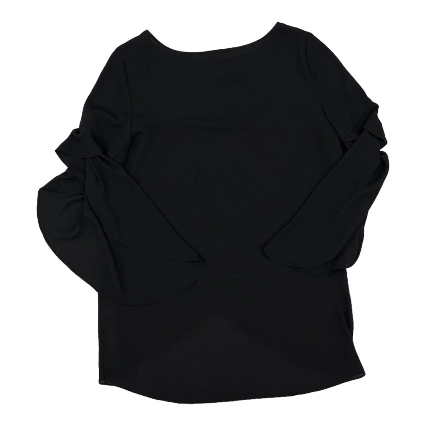 BLACK BLOUSE 3/4 SLEEVE by CHICOS Size:S