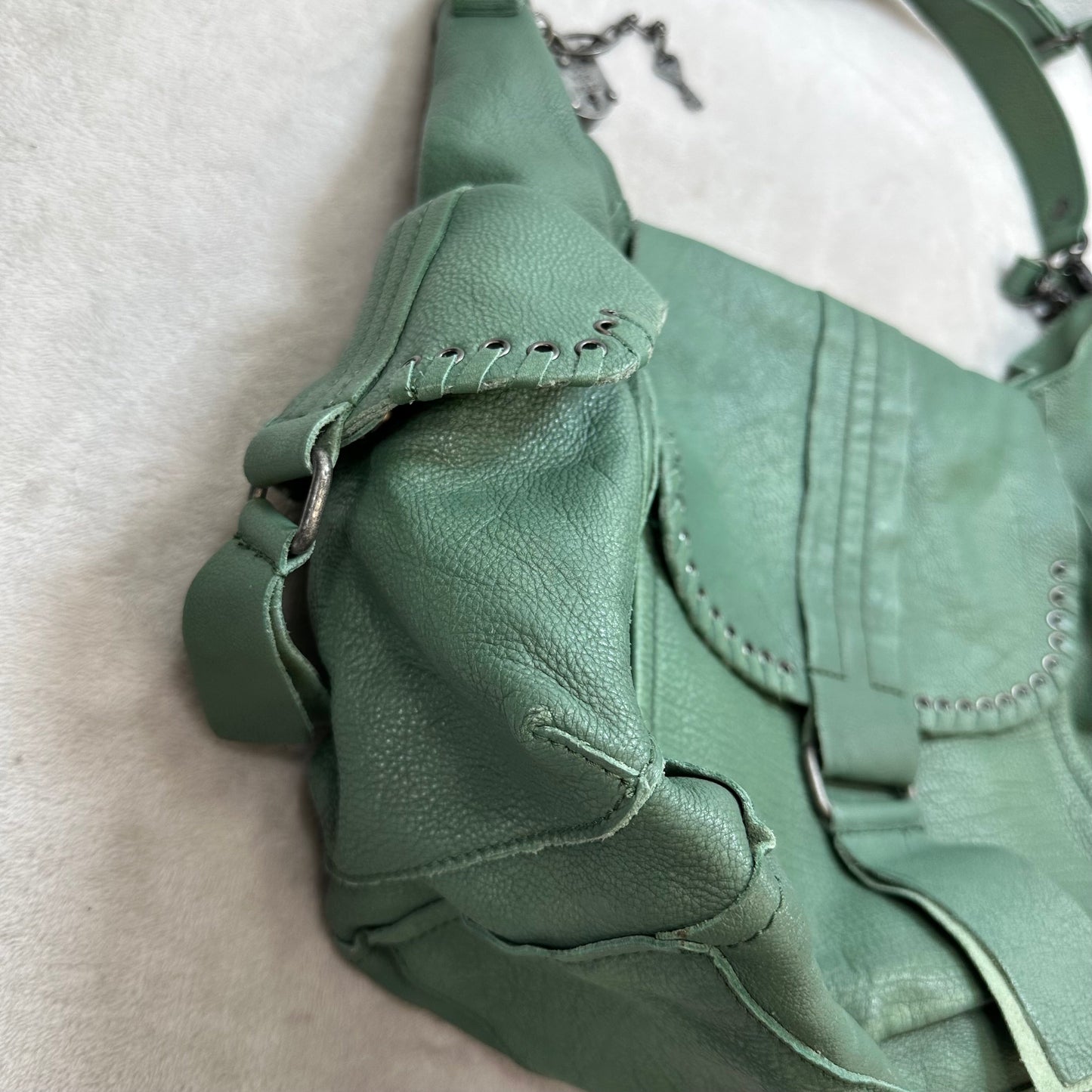 We The Free Baby Leigh Distressed Tote Bag Handbag By We The Free, Size: Medium