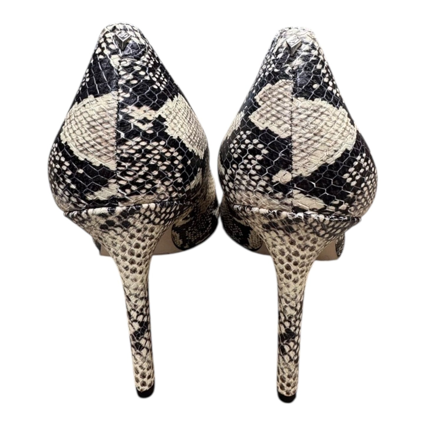 Shoes Heels Kitten By Sam Edelman In Snakeskin Print, Size:10