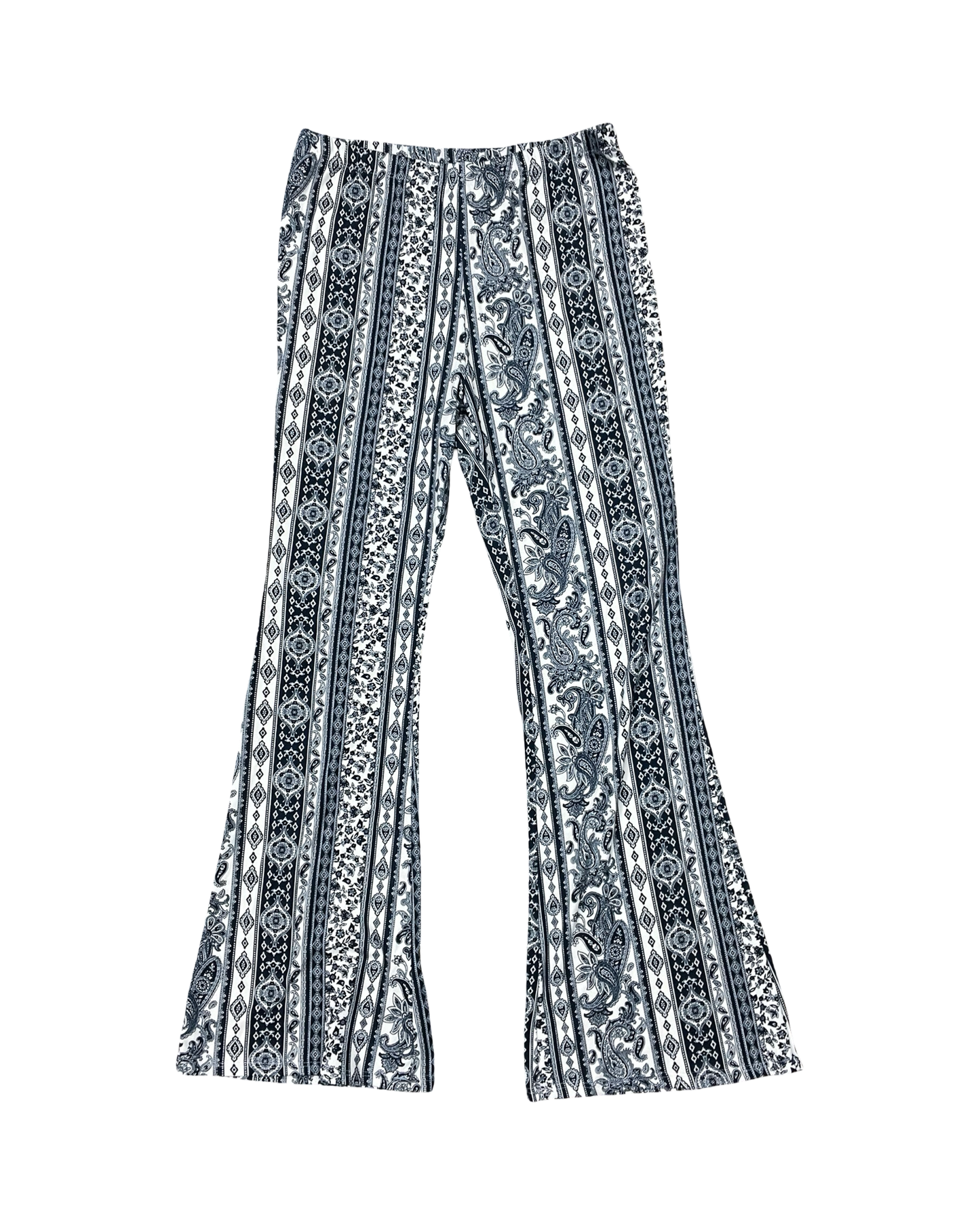 Pants Lounge By Clothes Mentor In Blue & Cream, Size:L