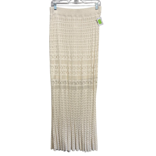 Skirt Maxi By Z Supply In Cream, Size:8