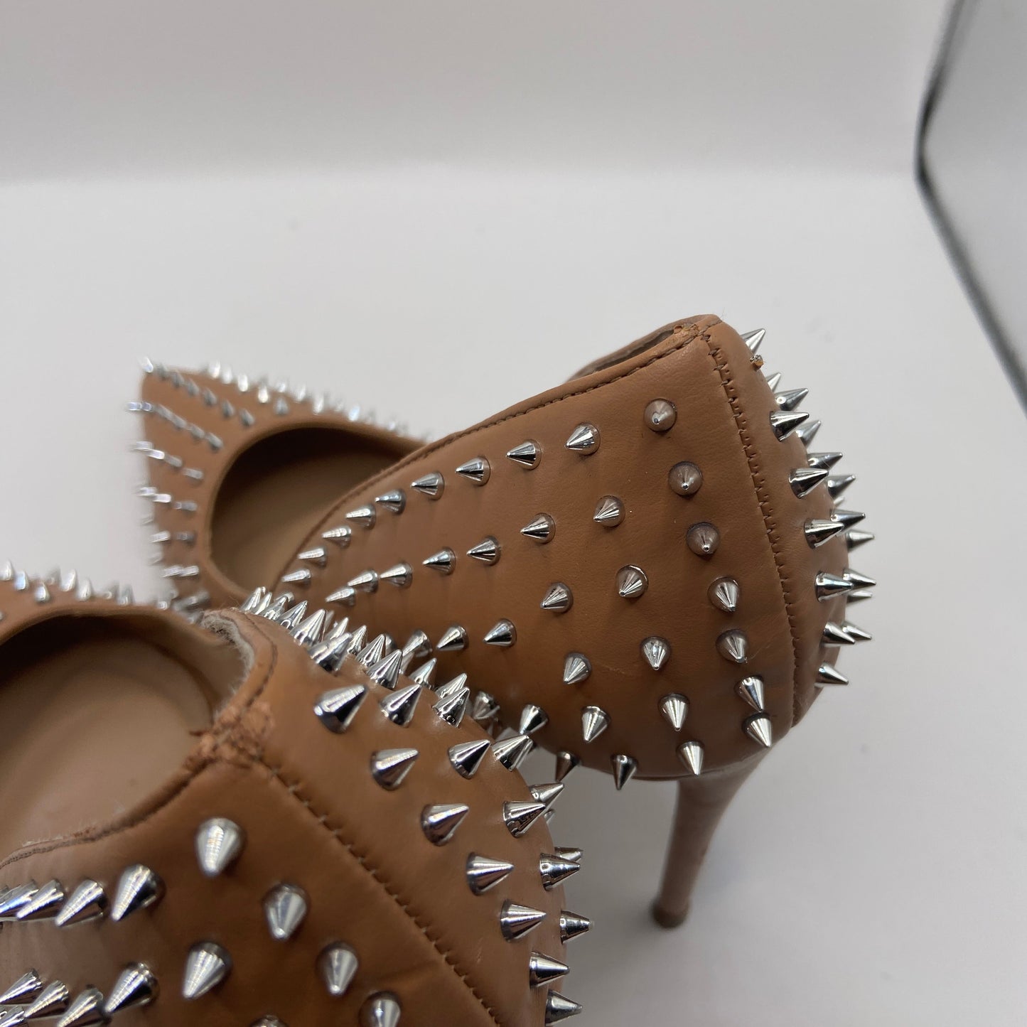 Shoes Heels Stiletto By Steve Madden In Tan, Size: 8.5