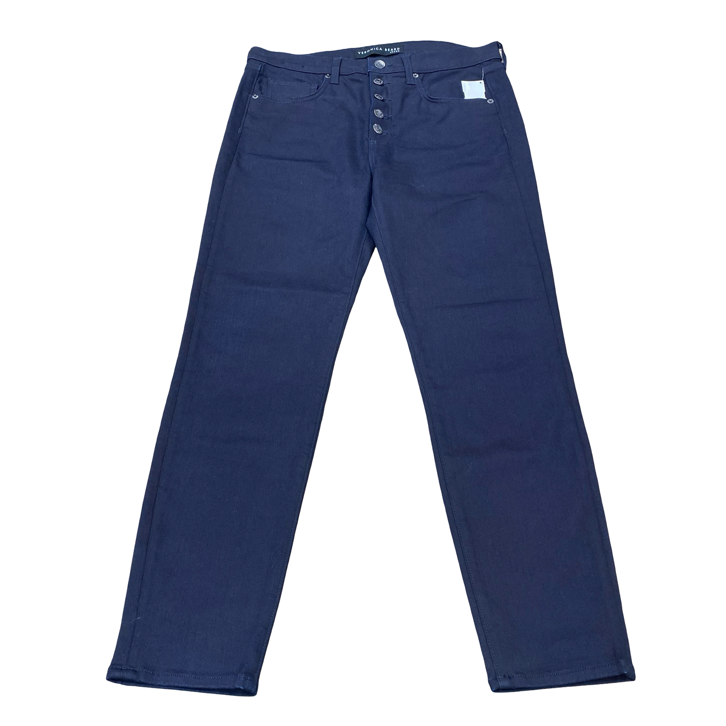 Jeans Designer By Veronica Beard In Blue Denim, Size:12