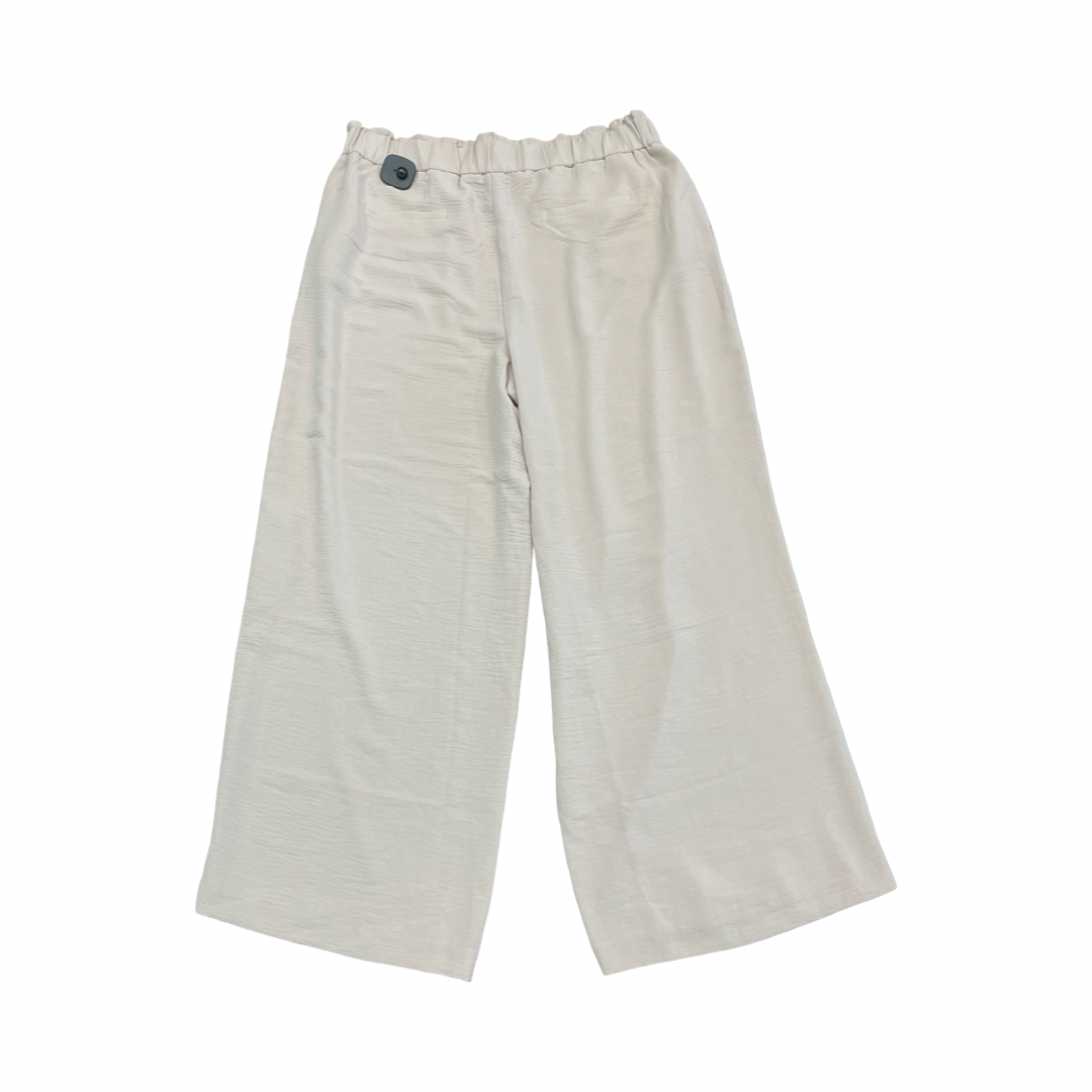 Pants Wide Leg By Hilary Radley In Tan, Size:Xl