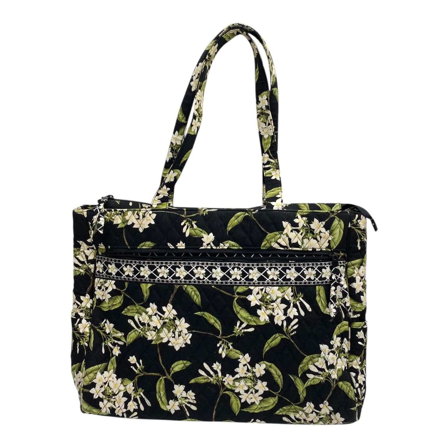 Laptop Bag By Vera Bradley In Black, Size:Large