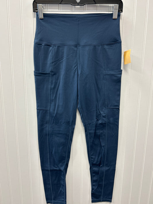 Athletic Leggings By Tuff Athletics In Blue, Size:S
