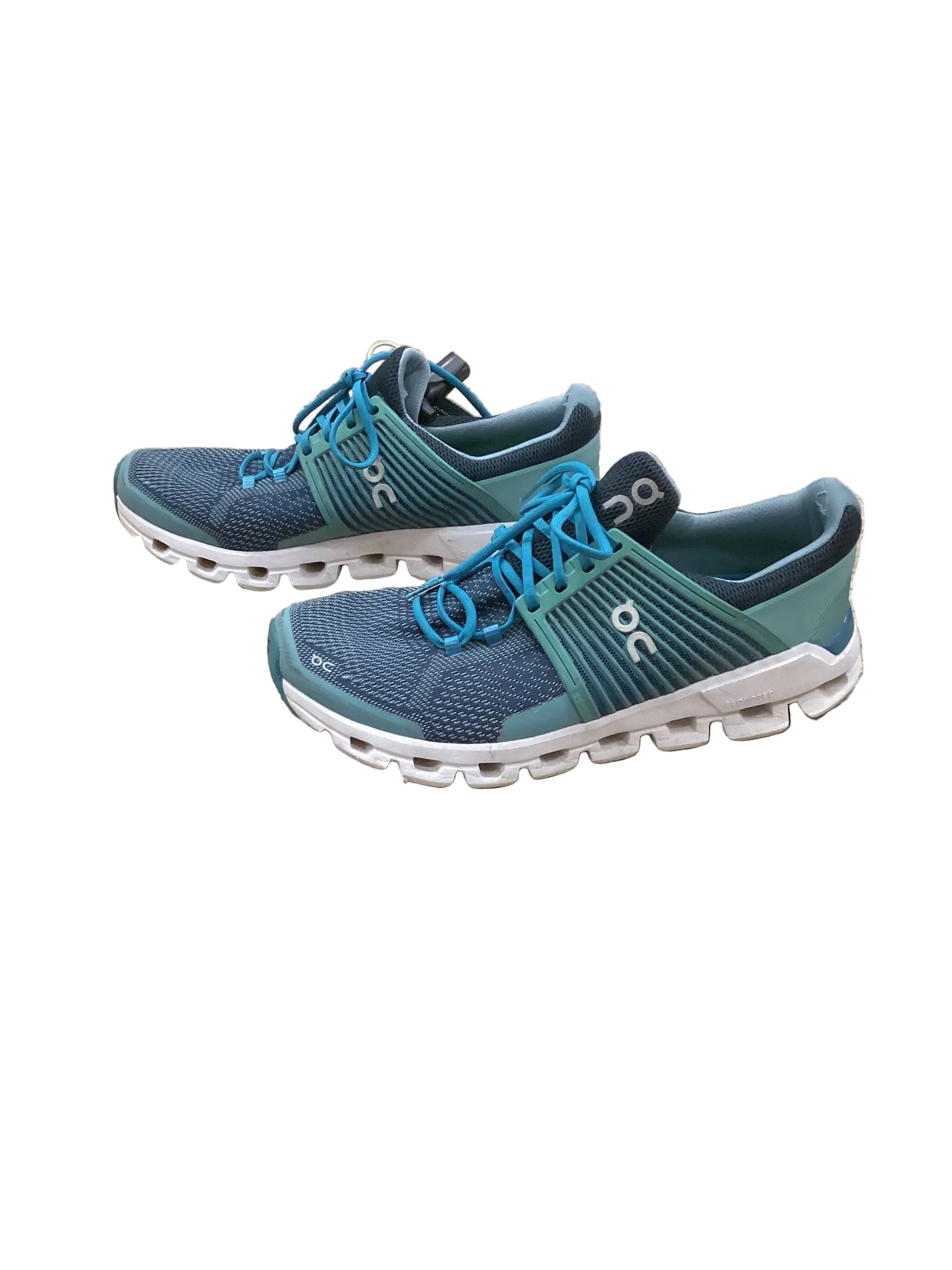 Shoes Athletic By On Cloud In Blue & Green, Size:9
