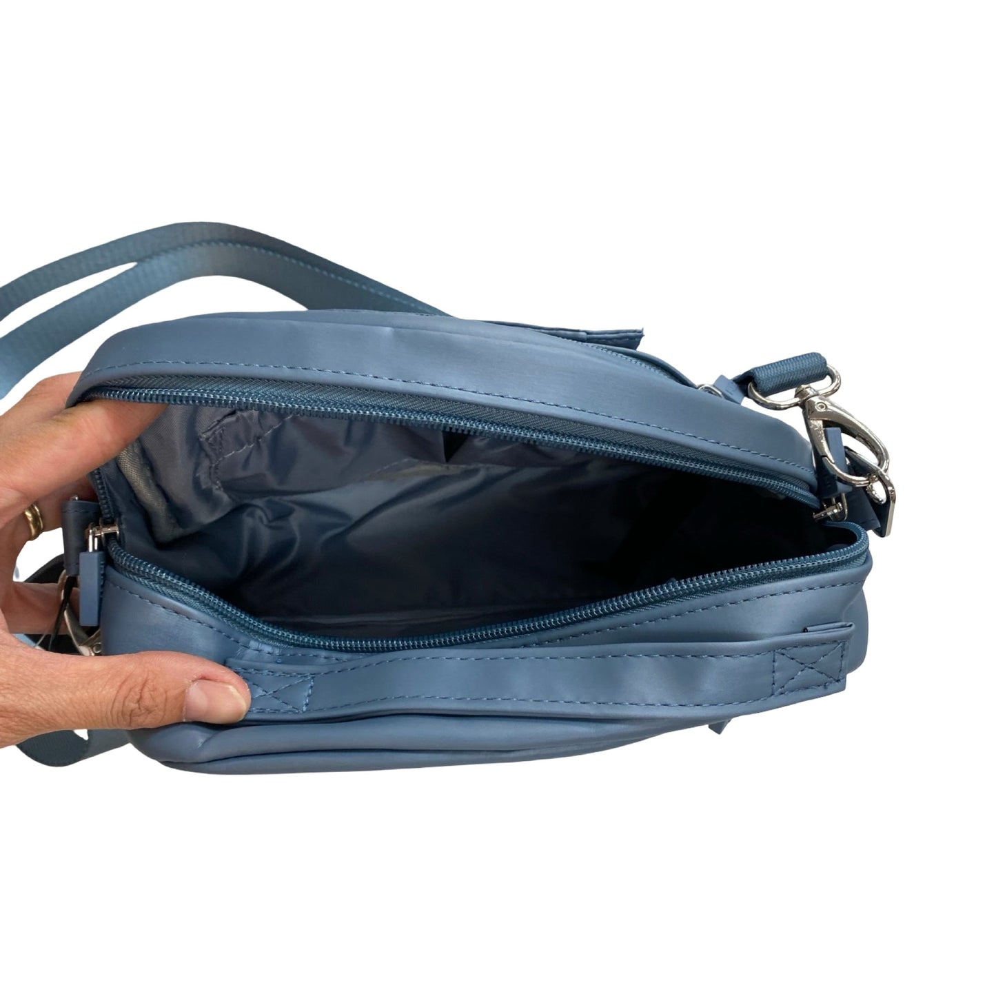Handbag By Cmc In Blue, Size:Small