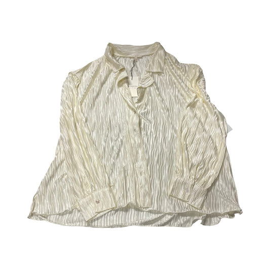 Top Ls By Promesa In Cream, Size:M