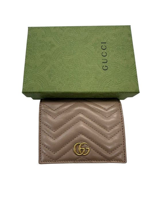 Wallet Designer By Gucci In Tan, Size:Small