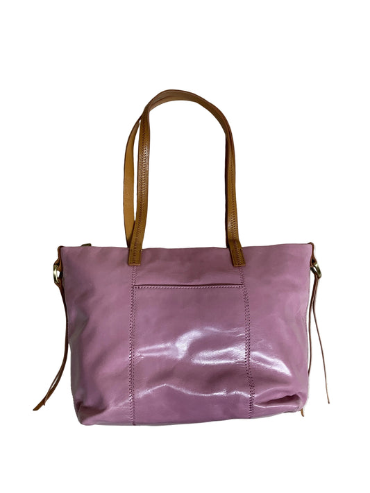 Handbag By Hobo Intl In Brown & Pink, Size:Medium