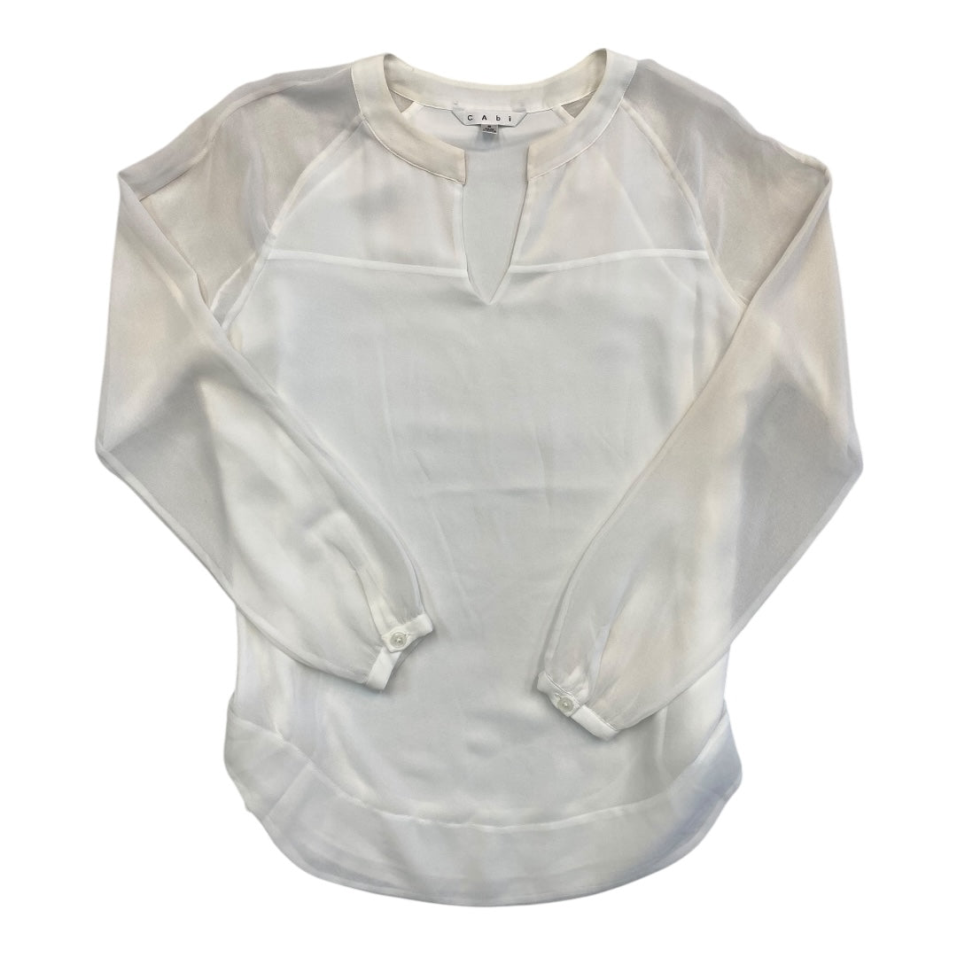 Top Ls By Cabi In Ivory, Size:S