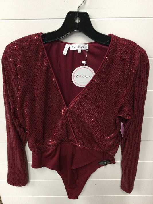 Bodysuit By Cmc In Red, Size:L