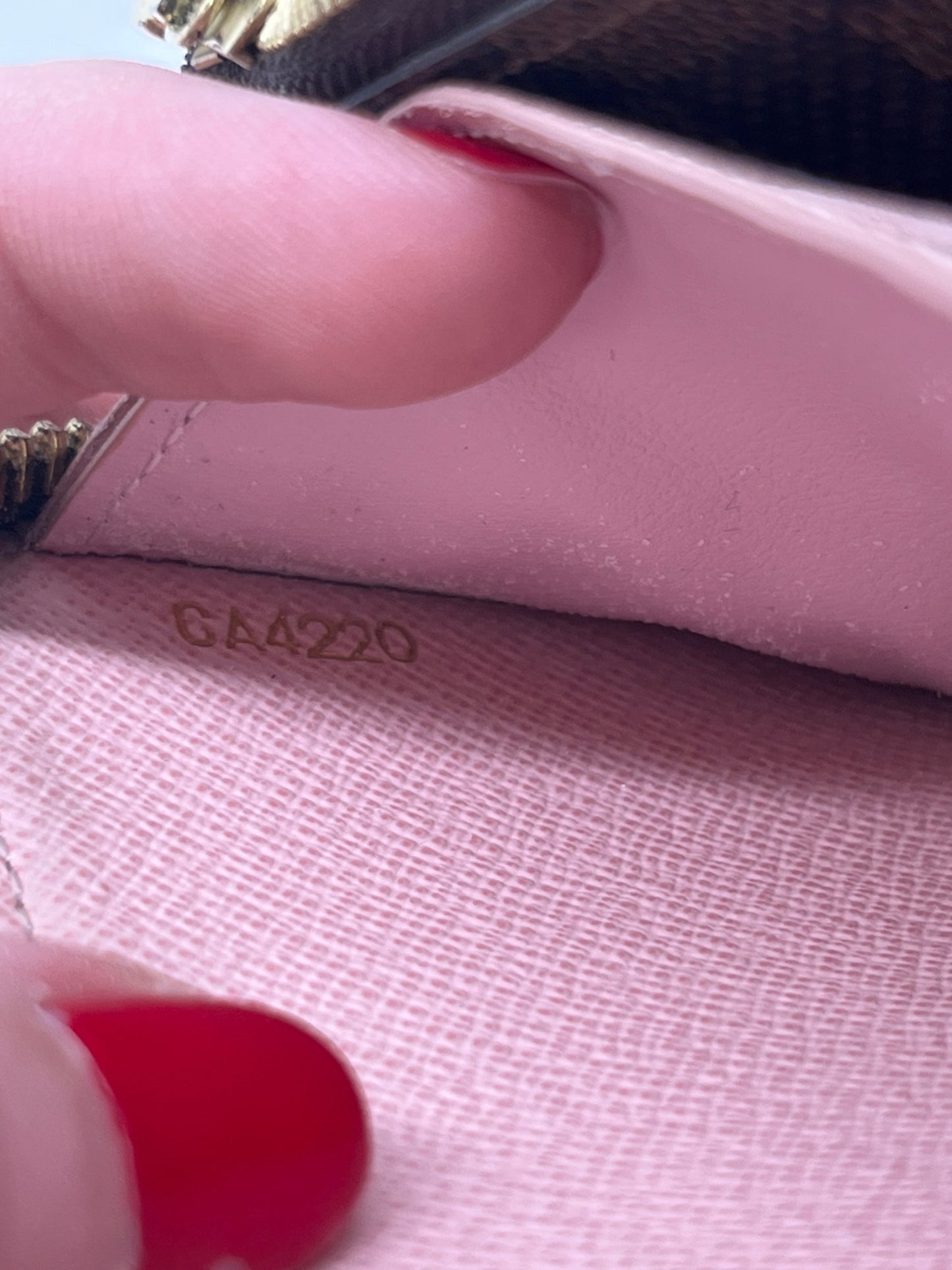 Wallet Luxury Designer By Louis Vuitton, Size: Large