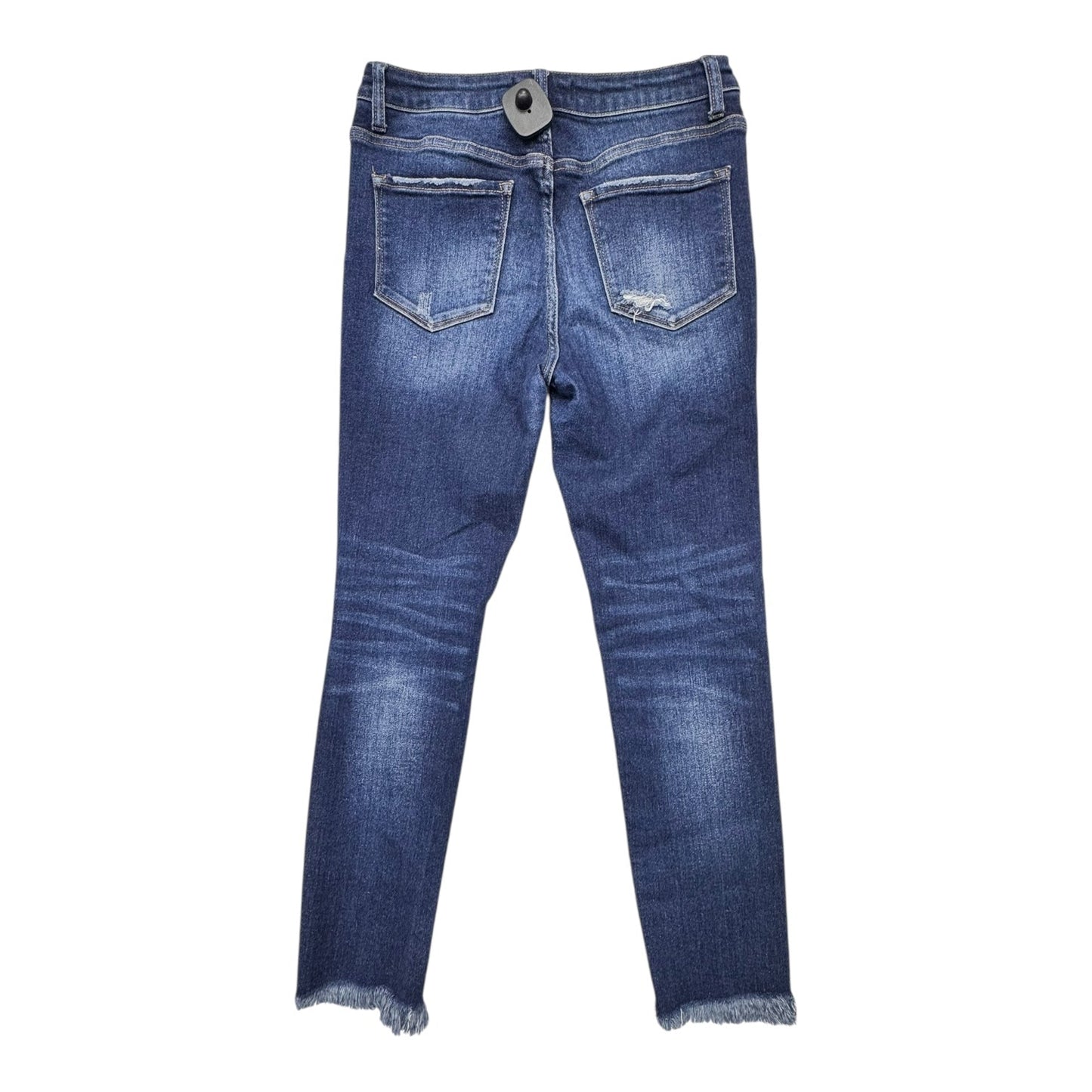 Jeans Skinny By Vervet In Blue Denim, Size:6