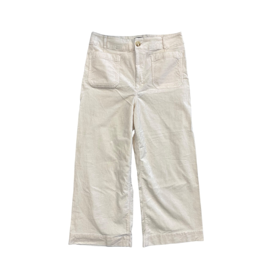 Pants Corduroy By Maeve In Cream, Size:16