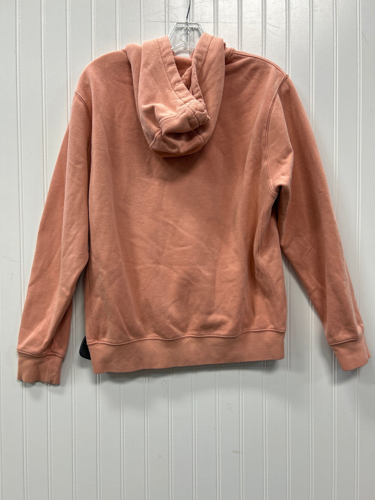 Sweatshirt Hoodie By Nike Apparel In Coral, Size:M