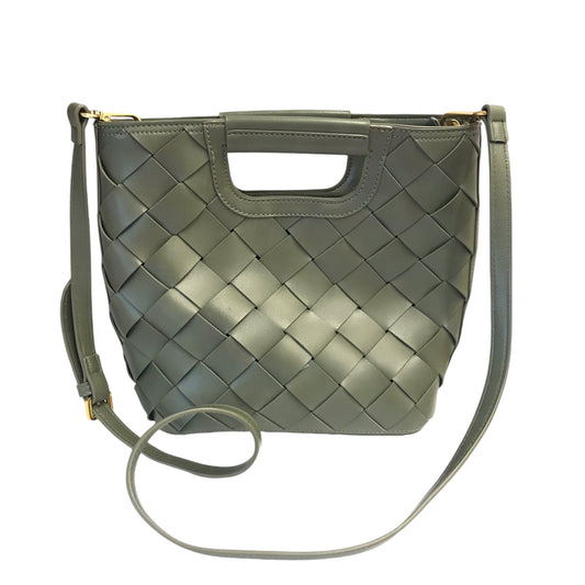 Handbag By Anthropologie In Green, Size:Medium