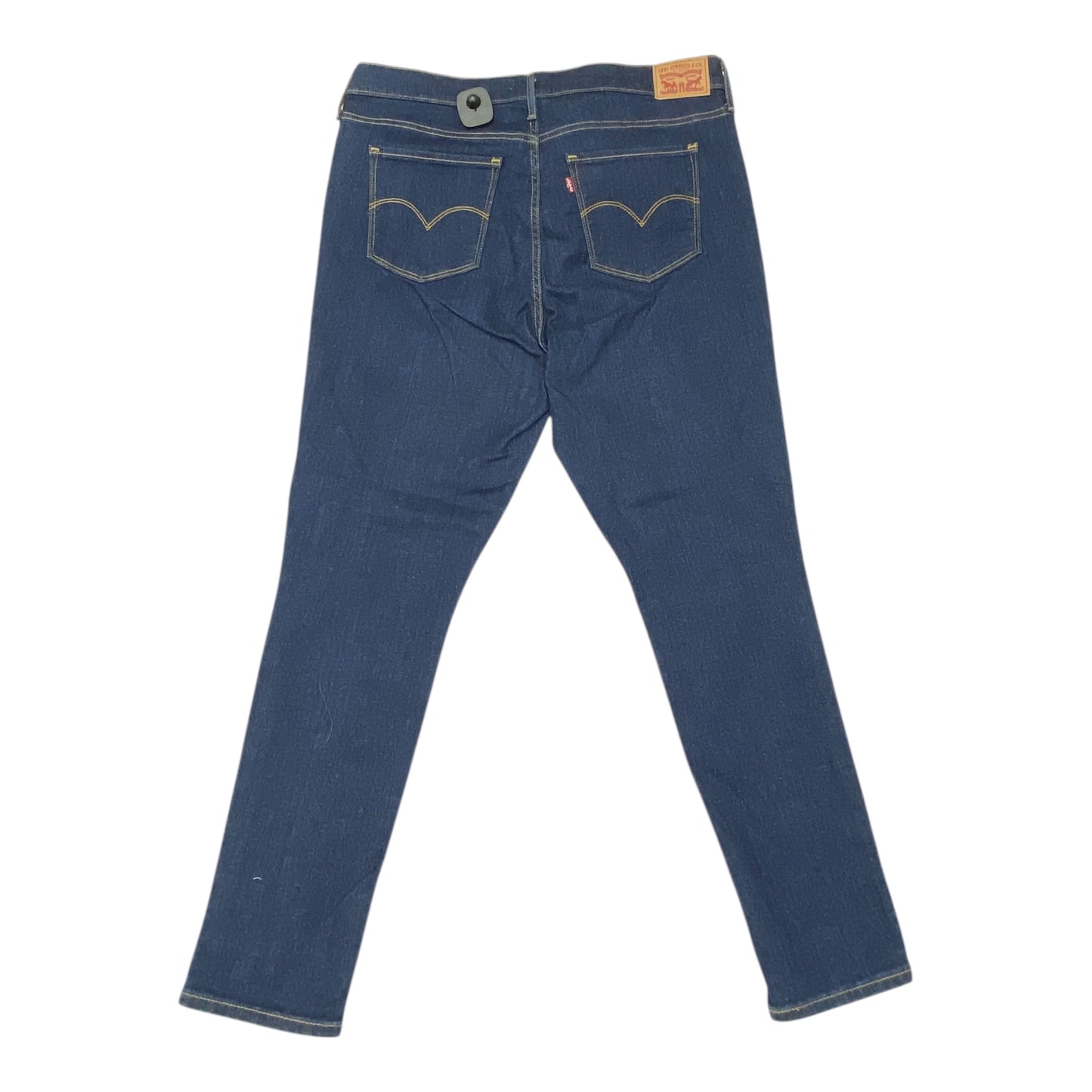 Jeans Skinny By Levis In Blue, Size:18