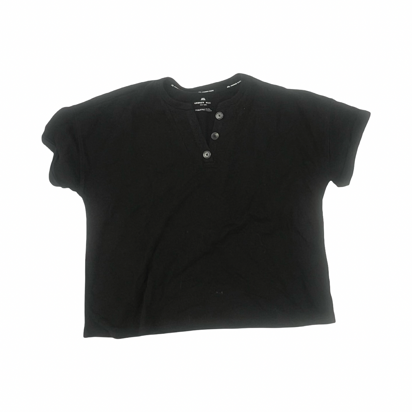 Top Ss By Andrew Marc In Black, Size:2X