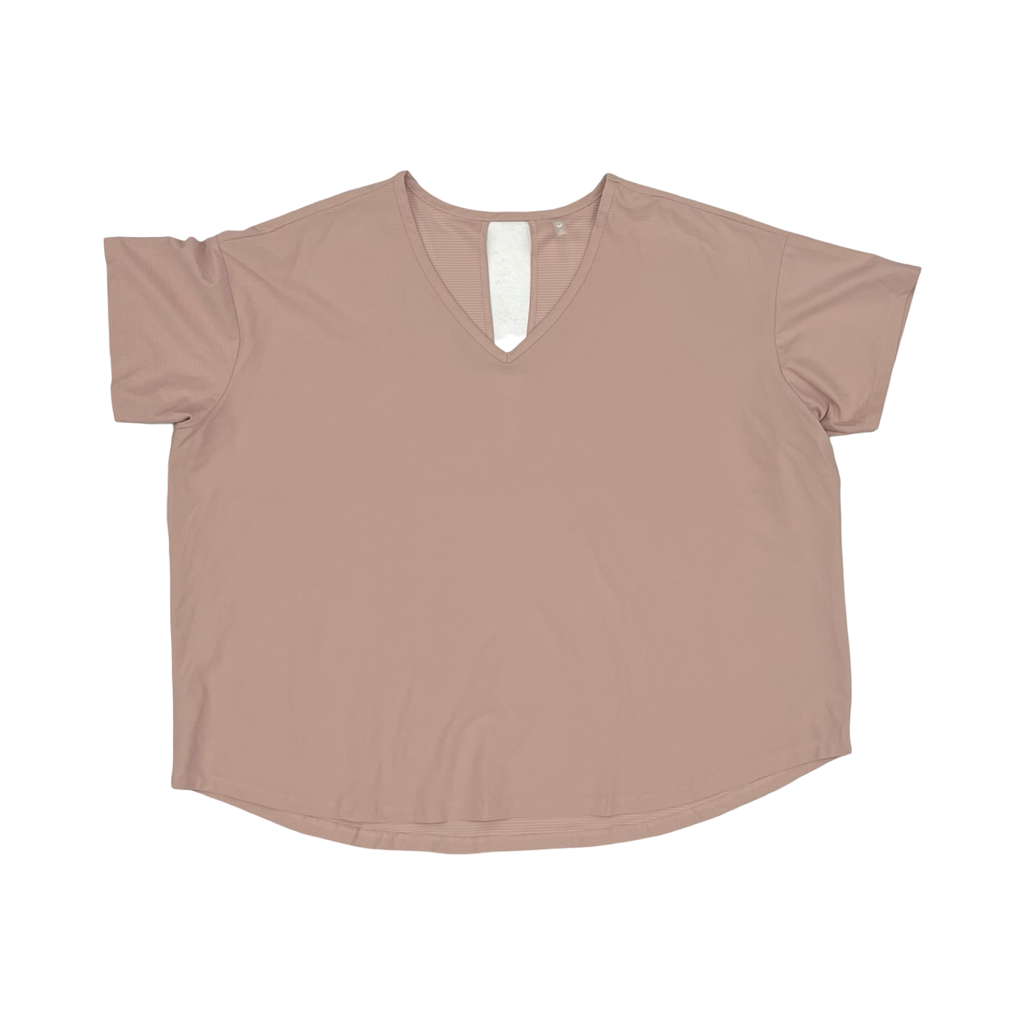 Athletic Top Ss By Mta Sport In Tan, Size:3X
