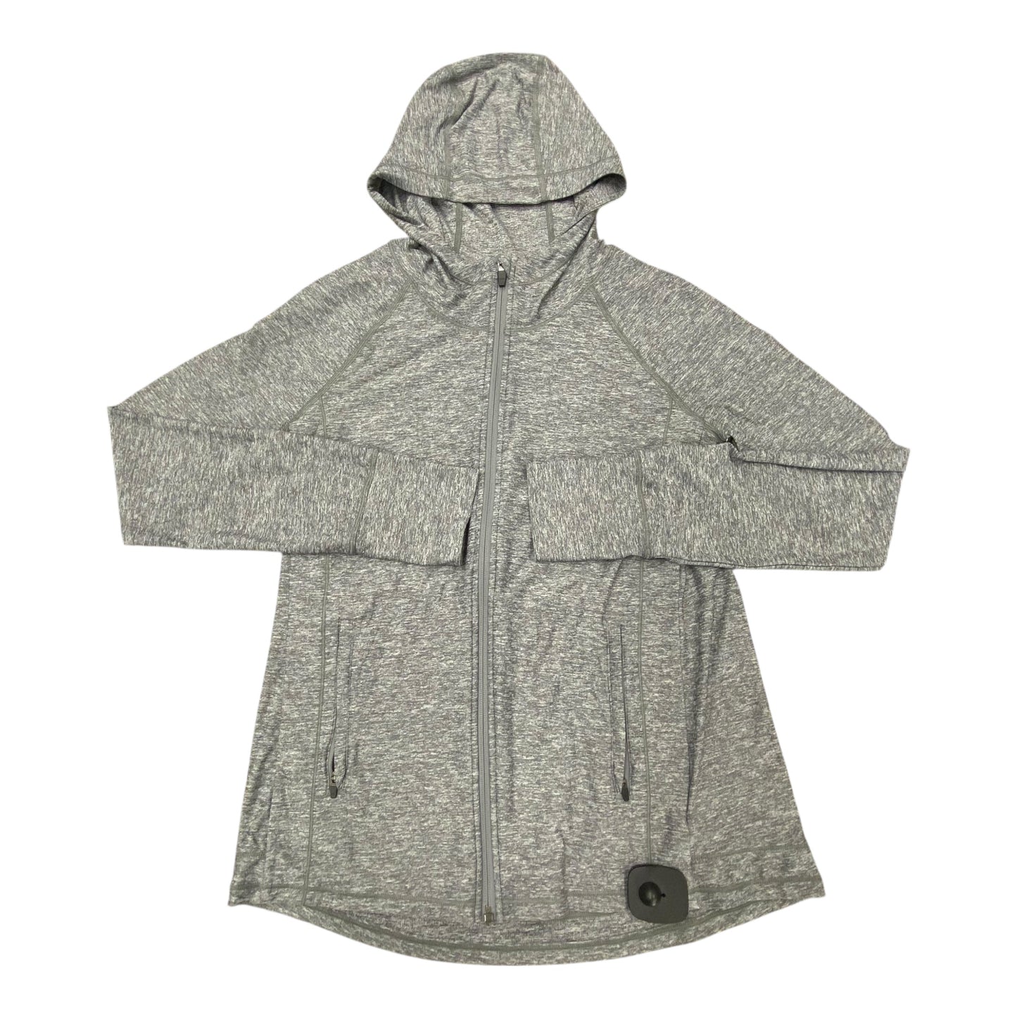 Athletic Jacket By Athleta In Grey, Size:S