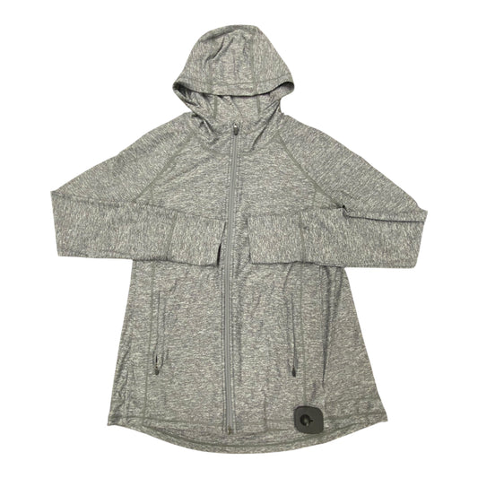 Athletic Jacket By Athleta In Grey, Size:S