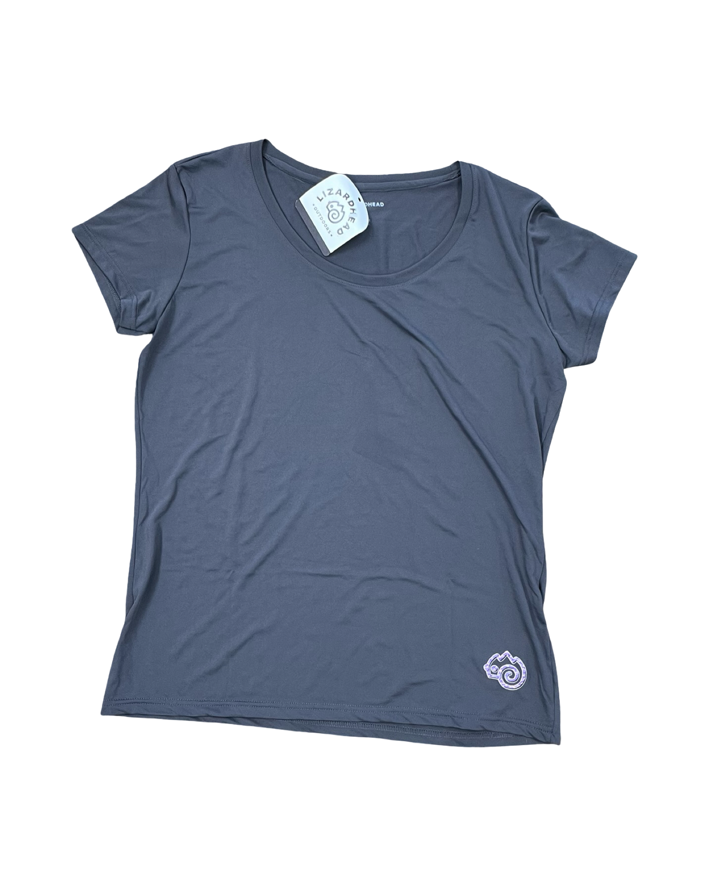 Top Ss By Clothes Mentor In Grey, Size:L