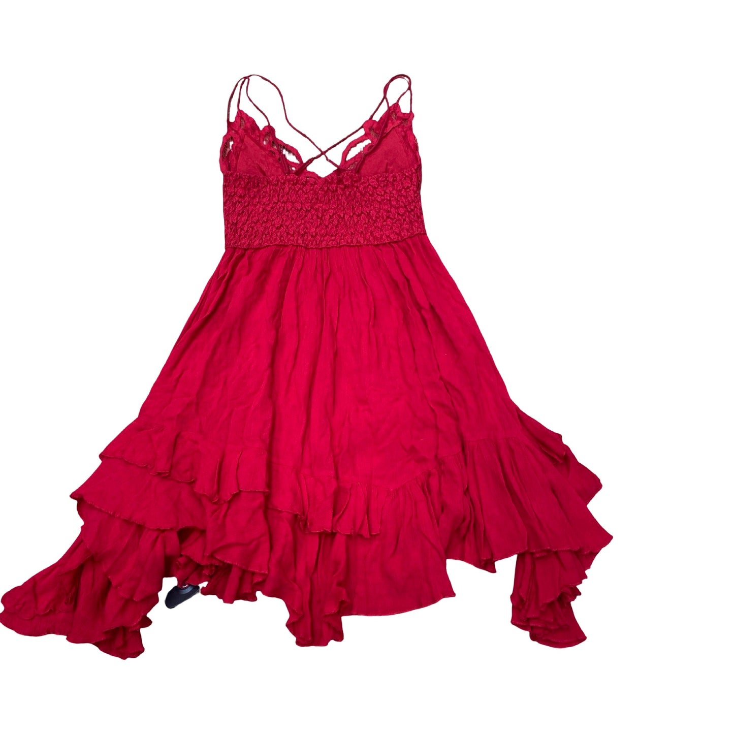 Dress Casual Midi By Free People In Red, Size:M