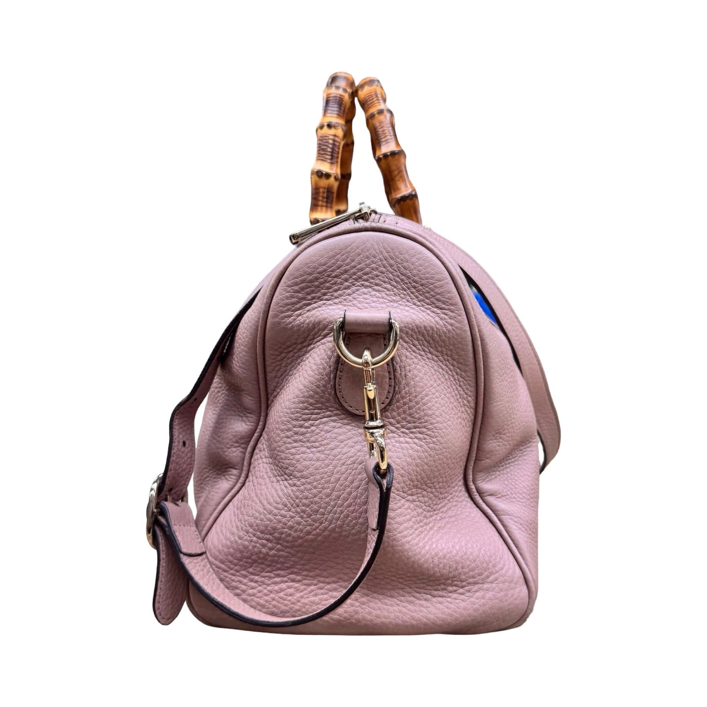 Handbag Luxury Designer By Gucci In Pink, Size:Medium