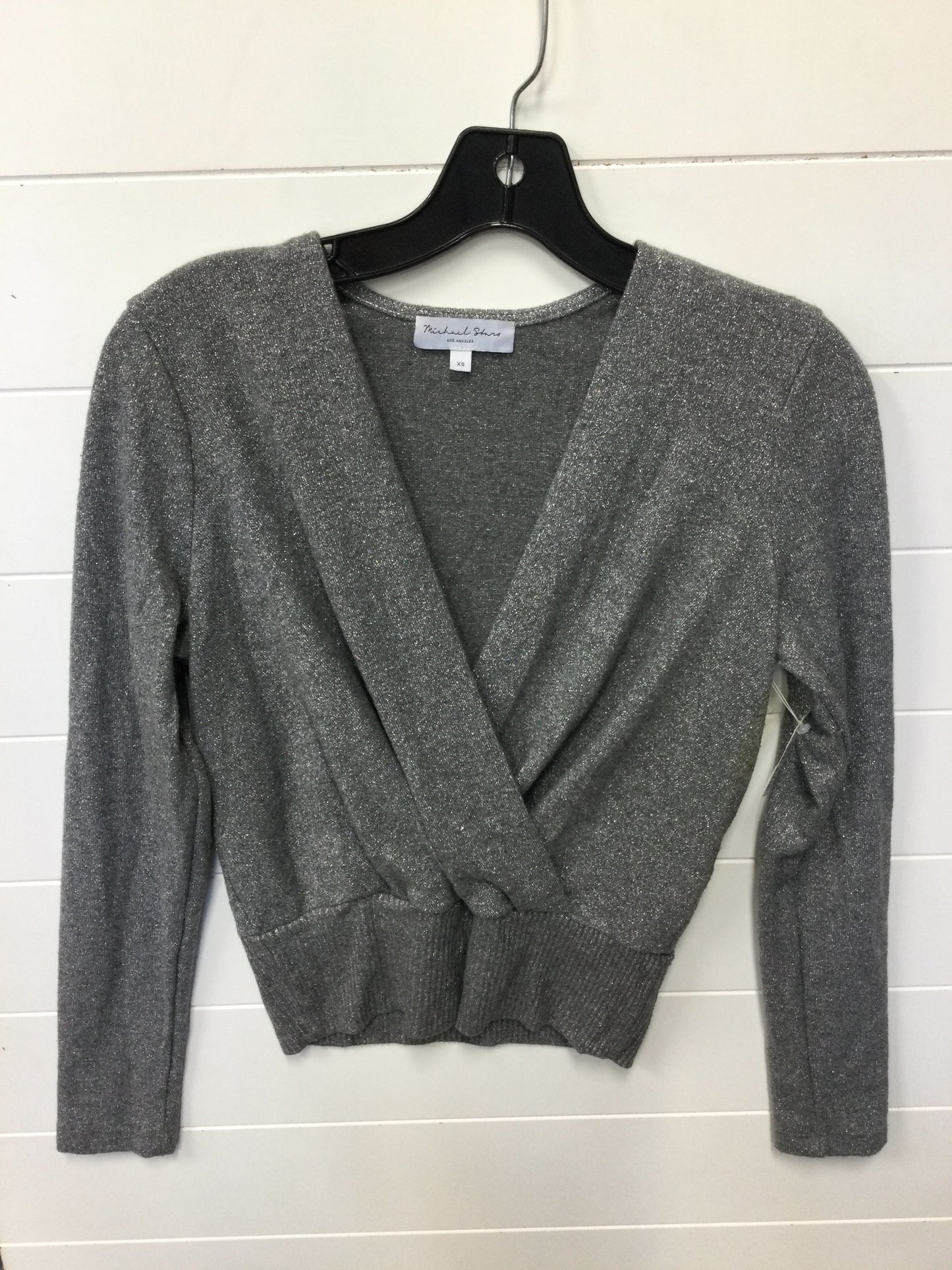 Top Ls By Michael Stars In Silver, Size:Xs