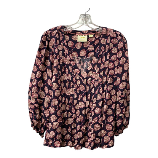 Top Ls By Maeve In Blue & Pink, Size:Xs
