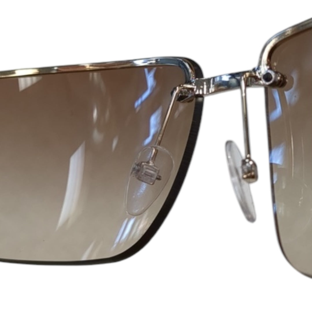 Sunglasses Luxury Designer By Gucci In Bronze