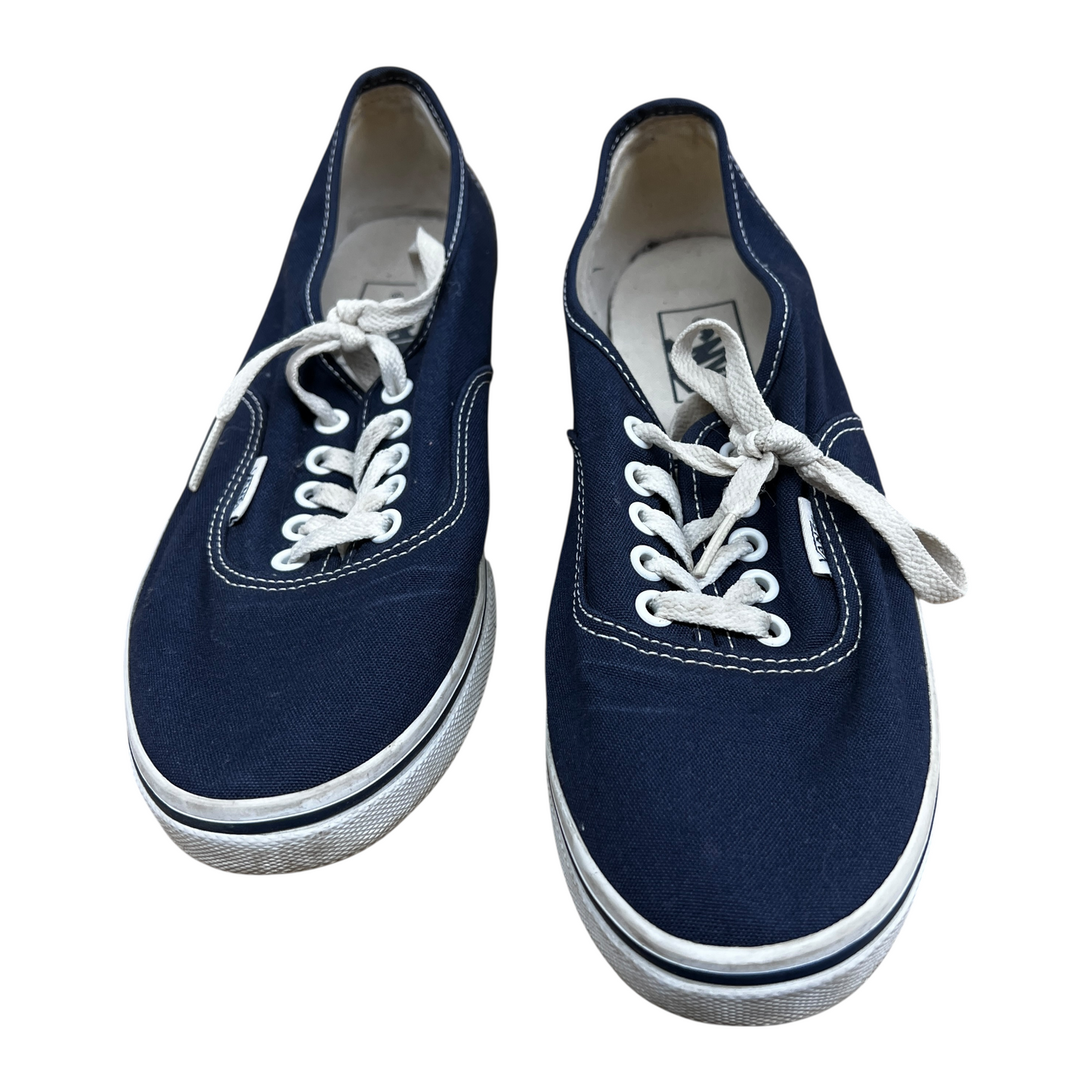 Shoes Sneakers By Vans In Blue, Size:9.5