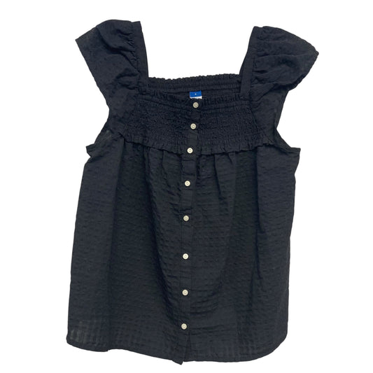 Top Sleeveless By Old Navy In Black, Size:S