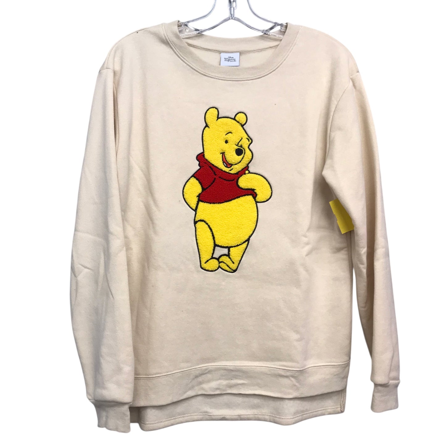 Sweatshirt Crewneck By Disney In Tan, Size:M