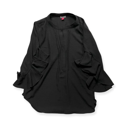 Top Ls By Vince Camuto In Black, Size:L