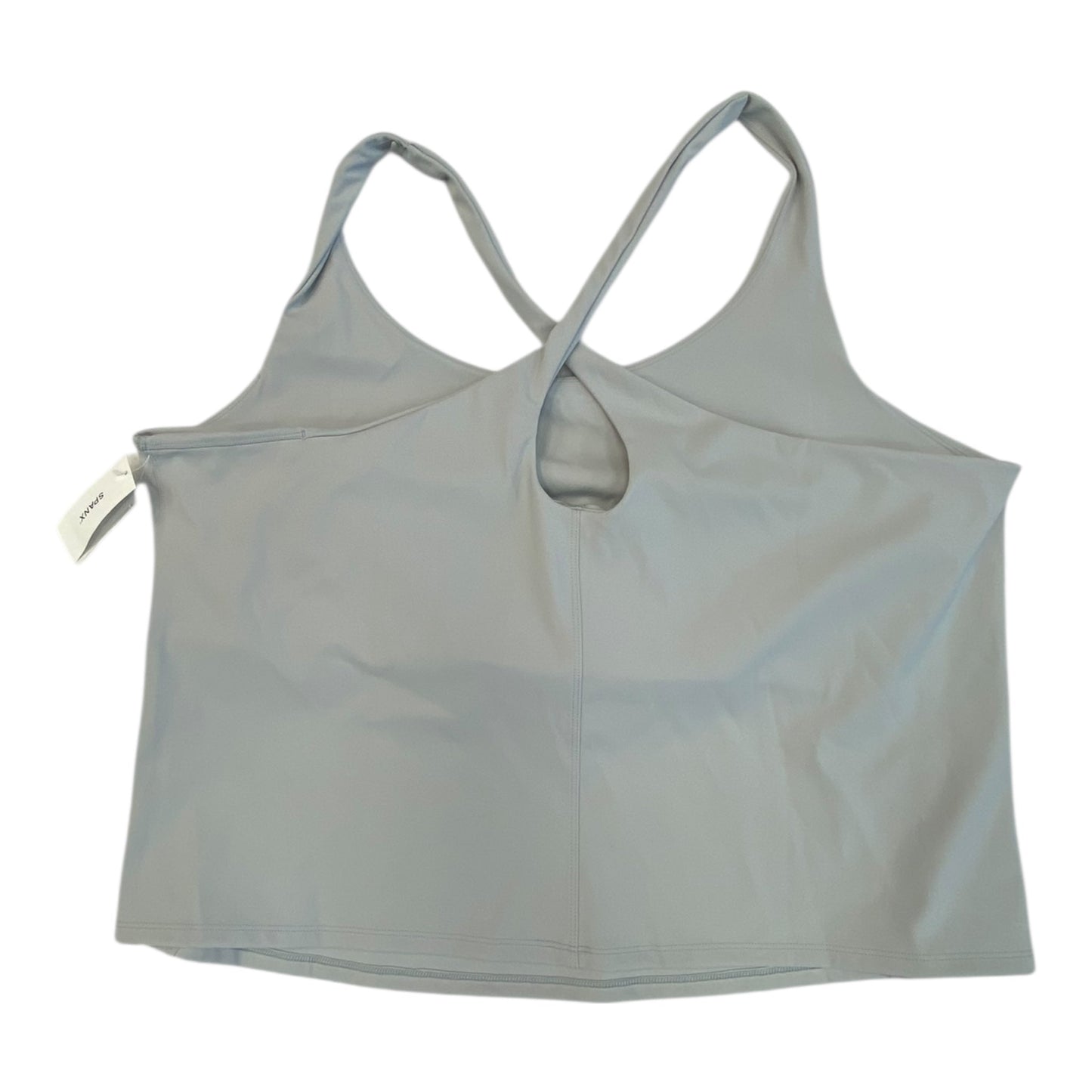 Athletic Tank Top By Spanx In Grey, Size:3X