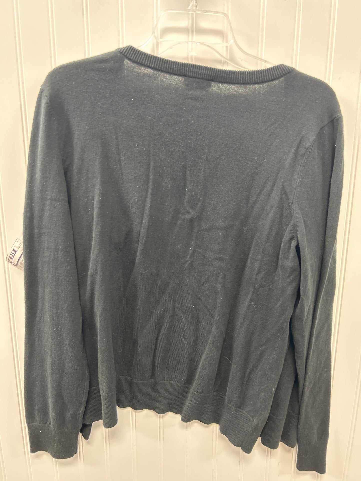 Cardigan By Talbots In Black, Size:M