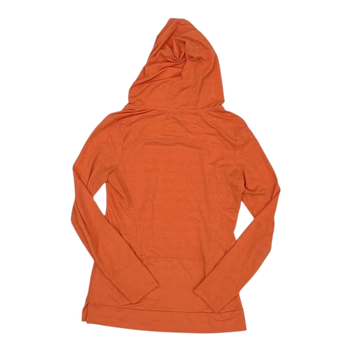 Athletic Top Ls Hoodie By Marmot In Orange, Size:M