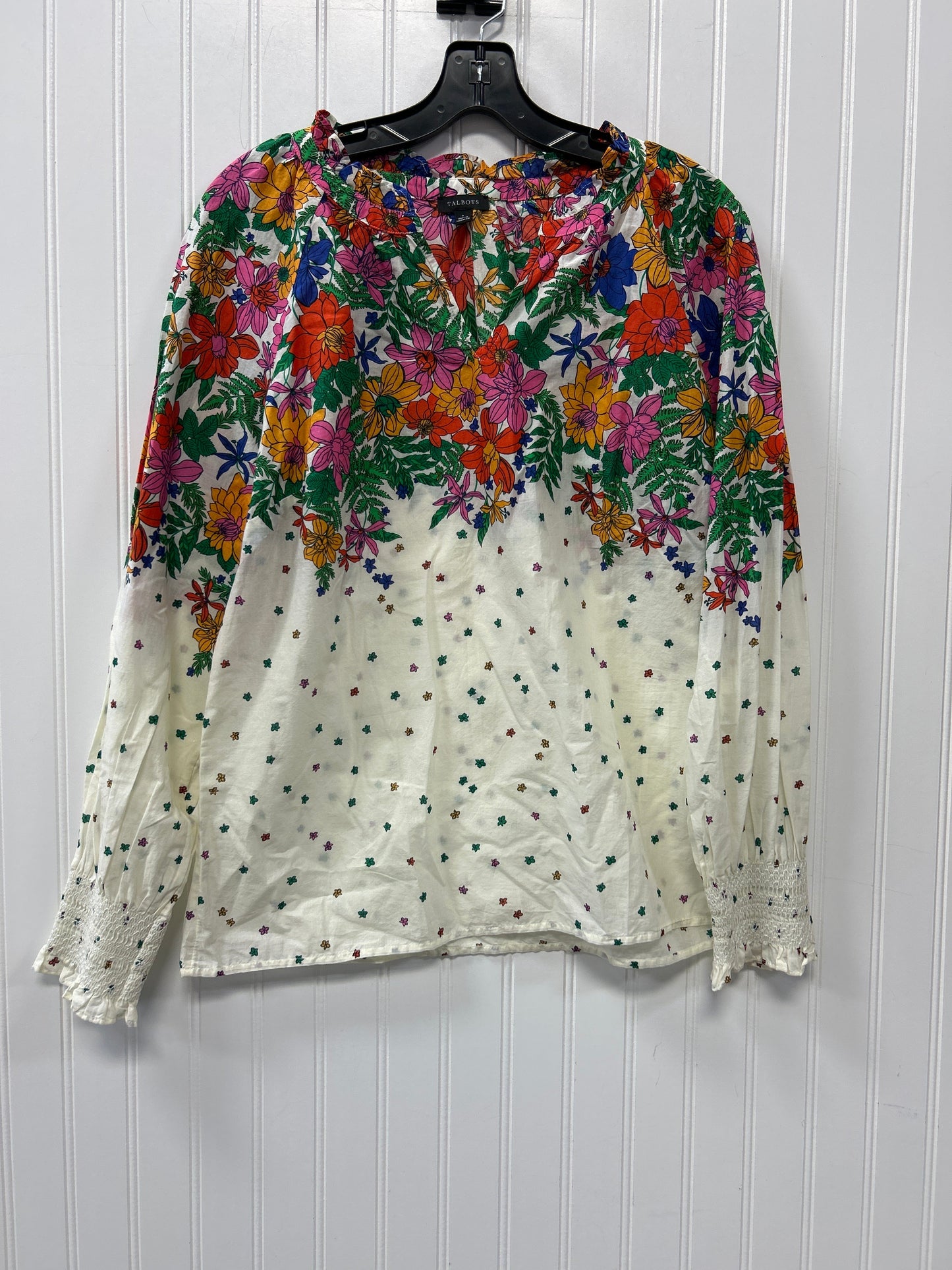 Top Ls By Talbots In Floral Print, Size:S