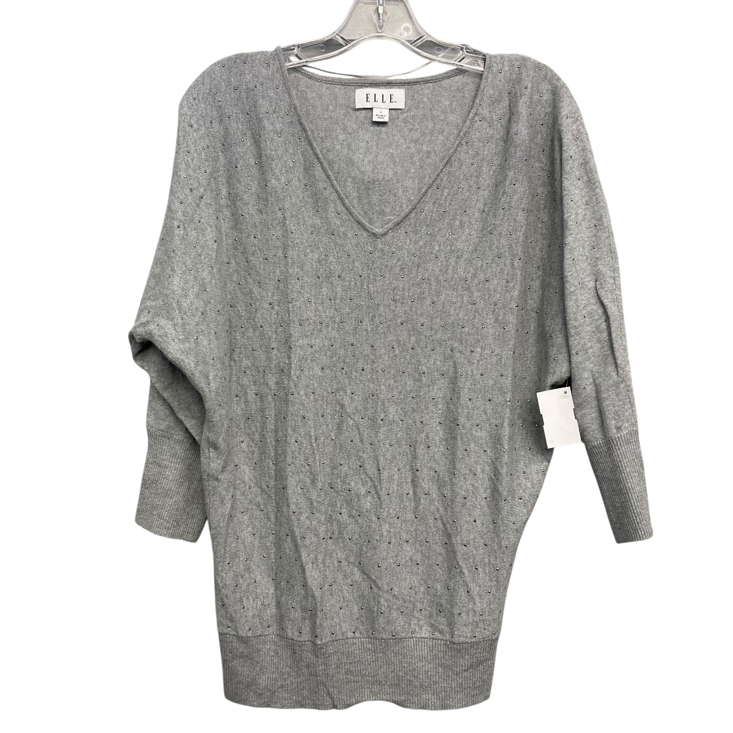 Sweater By Elle In Grey, Size:S