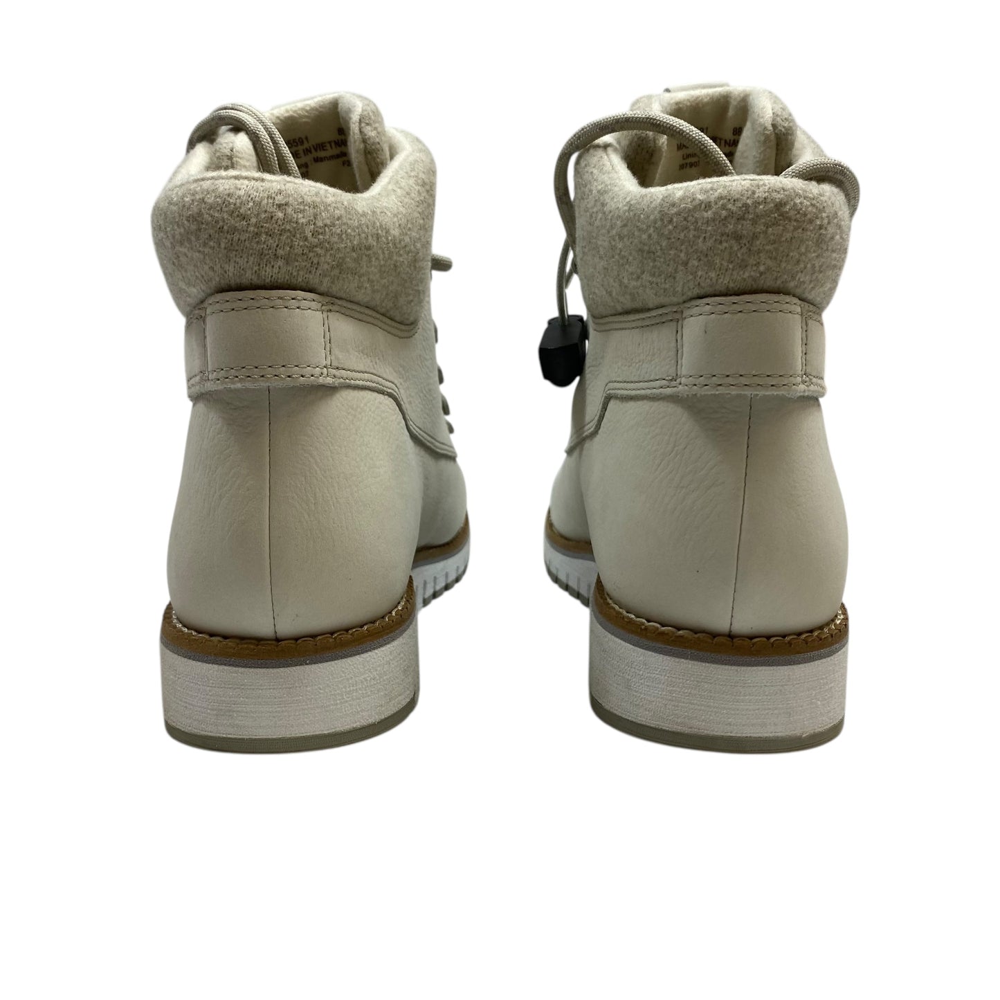 Boots Designer By Cole-Haan In Cream, Size:8